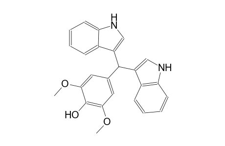 4-[di(1H-indol-3-yl)methyl]-2,6-dimethoxyphenol