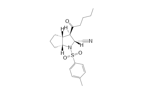 (1R,3R,4R,5R)-3-Cyano-4-(1'-oxopentyl)-N-(toluene-p-sulfonyl)-2-azabicyclo[3.3.0]octane