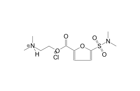 ethanaminium, 2-[[[5-[(dimethylamino)sulfonyl]-2-furanyl]carbonyl]oxy]-N,N-dimethyl-, chloride