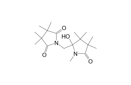 2,5-Pyrrolidinedione, 1-[(2-hydroxy-1,3,3,4,4-pentamethyl-5-oxo-2-pyrrolidinyl)methyl]-3,3, 4,4-tetramethyl-
