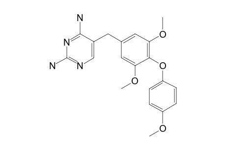 2,4-Diamino-5-[3,5-dimethoxy-4-[p-anisyloxy]benzyl]pyrimidine