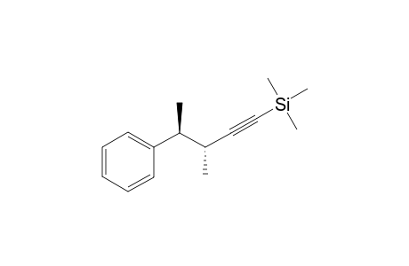 Trimthyl-[(3R,4R)-3-methyl-4-phenyl-1-pentynyl]silane