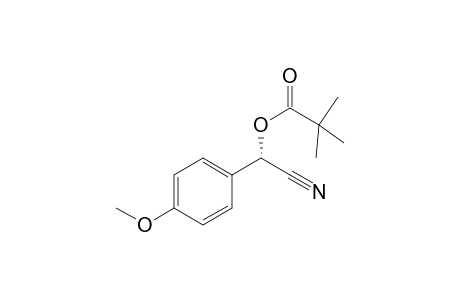 (S)-Cyano-(4'-methoxyphenyl)methyl] pivaloate
