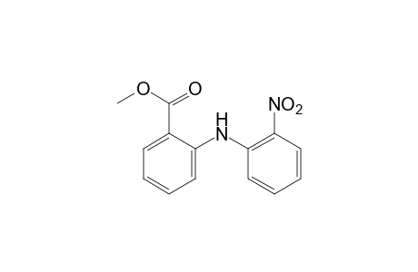 N-(o-nitrophenyl)anthranilic acid, methyl ester