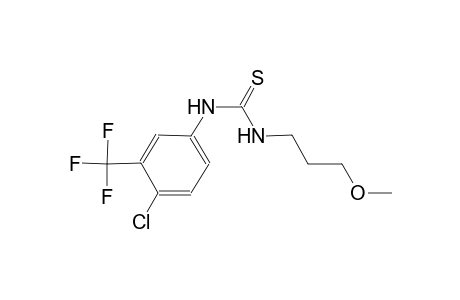 N-[4-chloro-3-(trifluoromethyl)phenyl]-N'-(3-methoxypropyl)thiourea