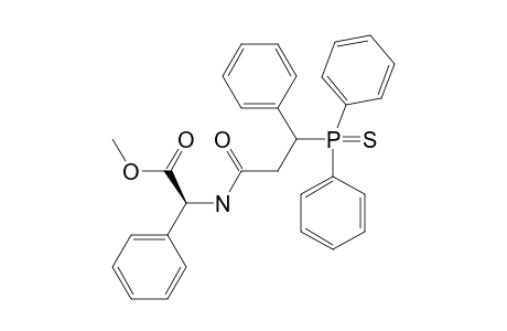 2-(3'-DIPHENYLPHOSPHINOTHIOYL-3'-PHENYL)-PROPANAMIDO-2-PHENYL-ETHANOIC_ACID_METHYLESTER;ISOMER_1