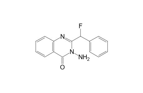 3-Amino-2-[fluoro(phenyl)methyl]-4-quinazolinone