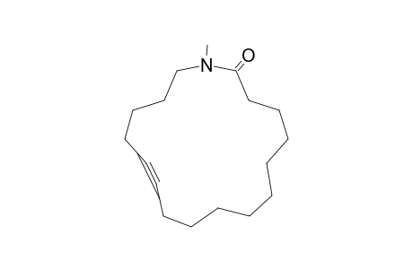 1-(N-Methyl)azacycloheptadec-12-yne-2-one