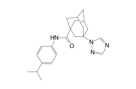 N-(4-isopropylphenyl)-3-(1H-1,2,4-triazol-1-yl)-1-adamantanecarboxamide