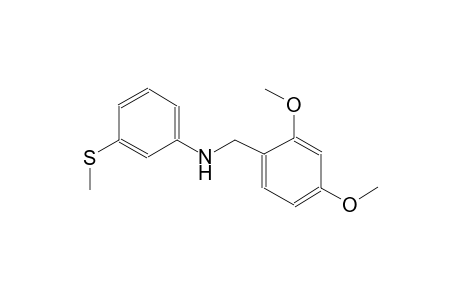 N-(2,4-dimethoxybenzyl)-3-(methylsulfanyl)aniline