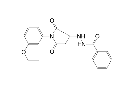 Benzhydrazide, N'-[1-(3-ethoxyphenyl)-2,5-dioxo-pyrrolidin-3-yl]-