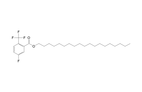 5-Fluoro-2-trifluoromethylbenzoic acid, nonadecyl ester