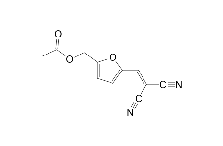 [5-(hydroxymethyl)furfurylidene]malononitrile, acetate (ester)