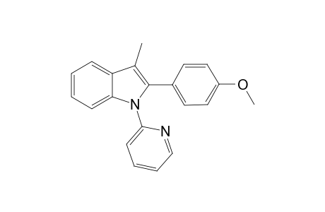 2-(4-Methoxyphenyl)-3-methyl-1-(pyridin-2-yl)-1H-indole