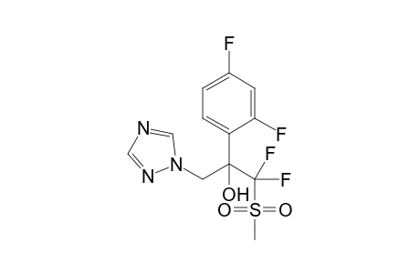 2-(2,4-difluorophenyl)-1,1-difluoro-1-mesyl-3-(1,2,4-triazol-1-yl)propan-2-ol