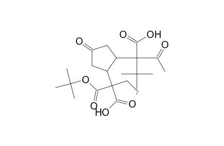 1,2-Cyclopentanediacetic acid, .alpha.-acetyl-.alpha.'-[(1,1-dimethylethoxy)carbonyl]-4-oxo-, .alpha.-(1,1-dimethylethyl) .alpha.'-ethyl ester