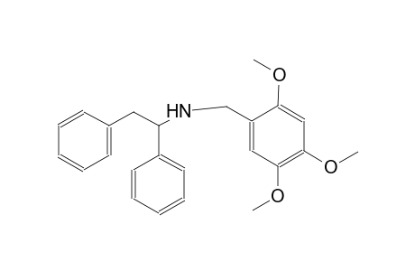1,2-diphenyl-N-(2,4,5-trimethoxybenzyl)ethanamine