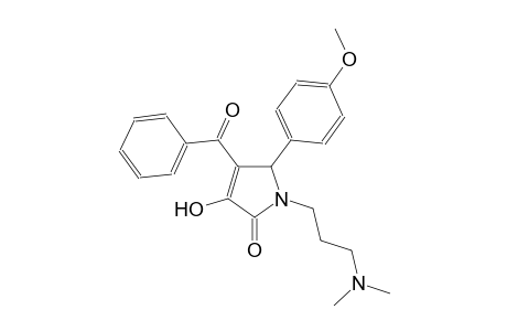2H-pyrrol-2-one, 4-benzoyl-1-[3-(dimethylamino)propyl]-1,5-dihydro-3-hydroxy-5-(4-methoxyphenyl)-