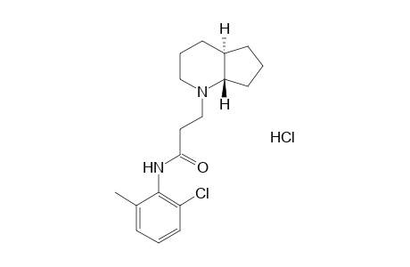 trans-6'-Chloro-2,3,4,4a,5,6,7,7a-octahydro-1H-1-pyrindine-1-propiono-o-toluidide hydrochloride