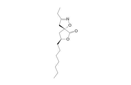 TRANS-3-ETHYL-8-HEPTYL-1,7-DIOXA-2-AZASPIRO-[4.4]-NON-2-EN-6-ONE