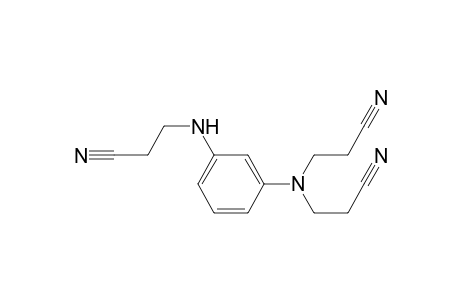 N,N,N-Tris-(2-cyanoethyl)-1,3-diaminobenzene