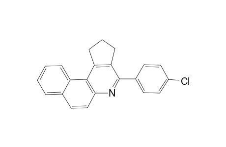 4-(4-Chlorophenyl)-2,3-dihydro-1H-benzo[f]cyclopenta[c]quinoline