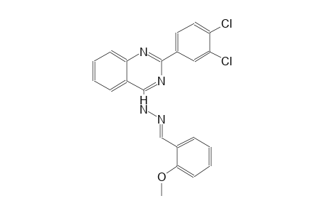 2-methoxybenzaldehyde [2-(3,4-dichlorophenyl)-4-quinazolinyl]hydrazone