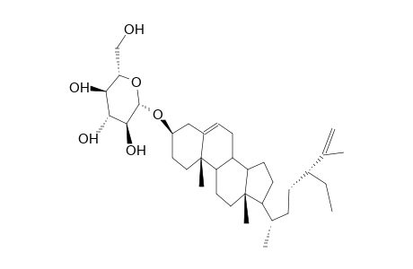 3-O-(beta-D-GLUCOPYRANOSYL)-(24beta)-STIGMASTA-5,25-DIEN