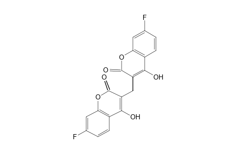 3,3'-METHYLENEBIS[7-FLUORO-4-HYDROXYCOUMARIN]
