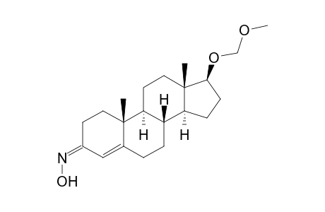 (3Z)-17.beta.-[(Methoxy)methoxy]androst-4-en-3-one - oxime