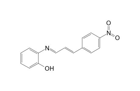 2-[3'-(p-Nitrophenyl)allylideneamino]-phenol