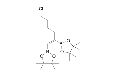 (E)-2,2'-(6-Chlorohex-1-ene-1,2-diyl)bis(4,4,5,5-tetramethyl-1,3,2-dioxaborolane)