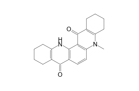 5-methyl-1,2,3,4,9,10,11-octahydrodibenzo[b,f][1,7]phenanthroline-8,14(5H,13H)-dione