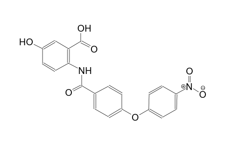 benzoic acid, 5-hydroxy-2-[[4-(4-nitrophenoxy)benzoyl]amino]-