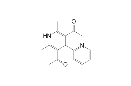 1-(5-acetyl-2,6-dimethyl-4-pyridin-2-yl-1,4-dihydropyridin-3-yl)ethanone