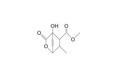 1-Hydroxy-2-endo-methoxycarbonyl-3-methyl-8-oxa-bicyclo(2.2.2)octen-5-one-7