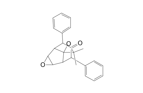 Spiro[3-oxatricyclo[3.3.1.02,4]nonane-9,2'-oxiran]-7-one, 3',3'-dimethyl-6,8-diphenyl-