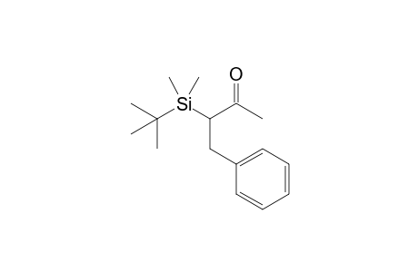 2-(t-Butyldimethylsilyl)-1-phenyl-3-butanone