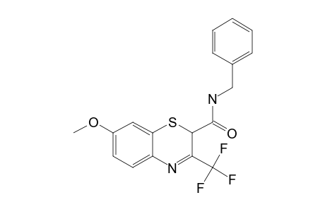 2-BENZYLCARBAMOYL-3-TRIFLUOROMETHYL-7-METHYLBENZO-[E]-THIAZINE