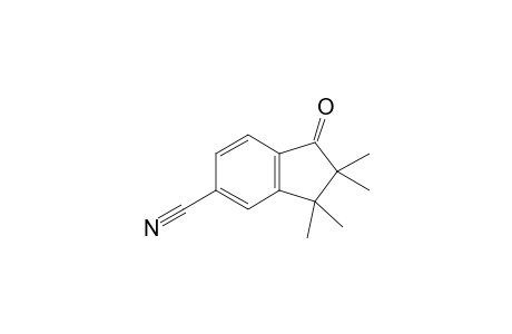 5-Cyano-2,3-dihydro-2,2,3,3-tetramethyl-1H-inden-1-one