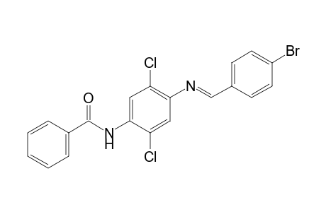 Benzamide,n-[4-(4-bromobenzylidenamino)-2,5-dichlorophenyl]-