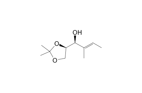 (2R,3S)-1,2-O-Isopropylidene-4-methyl-(4E)-hexene-1,2,3-triol
