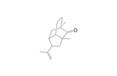 1,3-Dimethyl-5-(prop-2-enyl)tricyclo[4.3.1.0(3,7)]decan-2-one