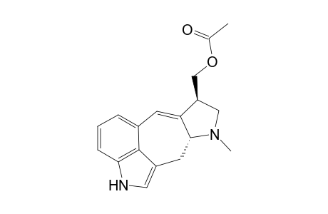 (5R,8R)-5(10-9)abeo-6-Methyl-8.beta.-acetoxymethyl-9,10-didehydroergoline