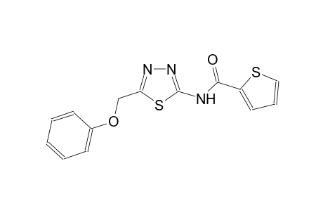 N-[5-(phenoxymethyl)-1,3,4-thiadiazol-2-yl]-2-thiophenecarboxamide
