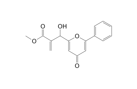 2-[Hydroxy(4-oxo-6-phenyl-4H-pyran-2-yl)methyl]acrylic Acid Methyl Ester