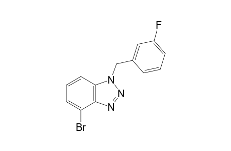 4-Bromo-1-(3-fluorobenzyl)-1H-benzotriazole