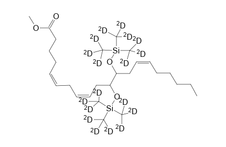Methyl 11,12-di(triperdeuteromethylsiloxy)eicosan-5(Z),8(Z),14(Z)-trienoate