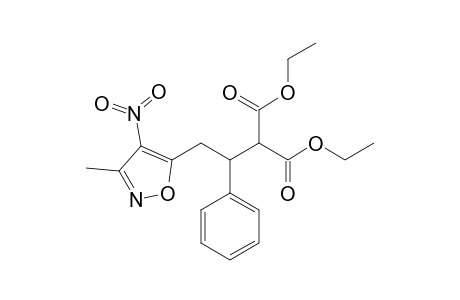 ETHYL-2-CARBETHOXY-4-(3-METHYL-4-NITROISOXAZOL-5-YL)-3-PHENYLBUTYRATE