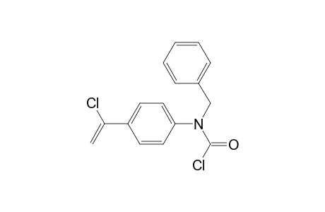 N-Benzyl-N-(chlorocarbonyl)-4-(1'-chloroethenyl)aniline